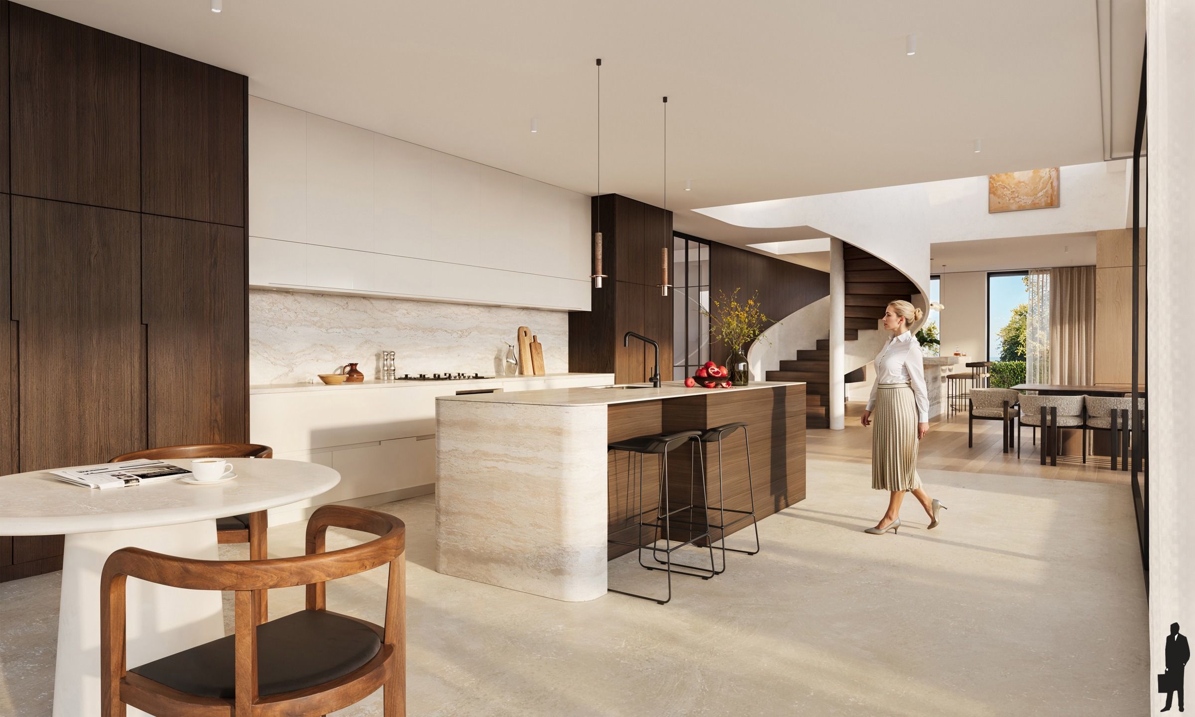 High-end afgewerkte nieuwbouwvilla voorzien van alle comfort, overloopzwembad, poolhouse  foto 6