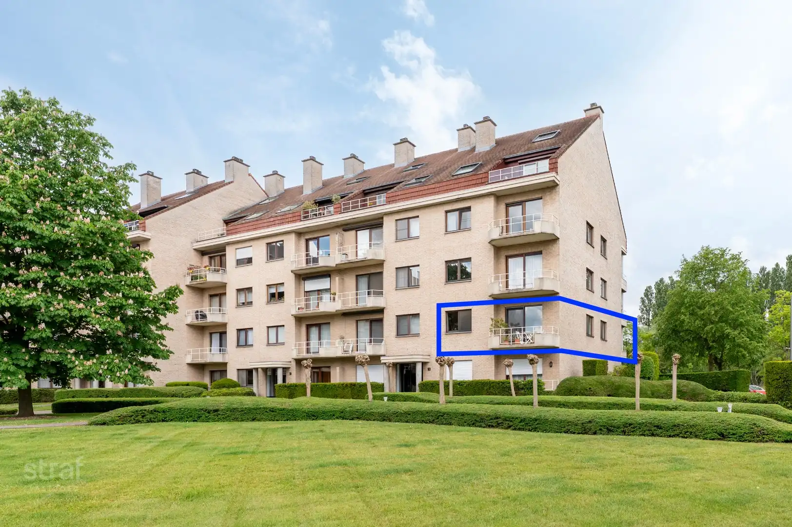 Groot 3 slpk appartement met 2 terrassen foto 15