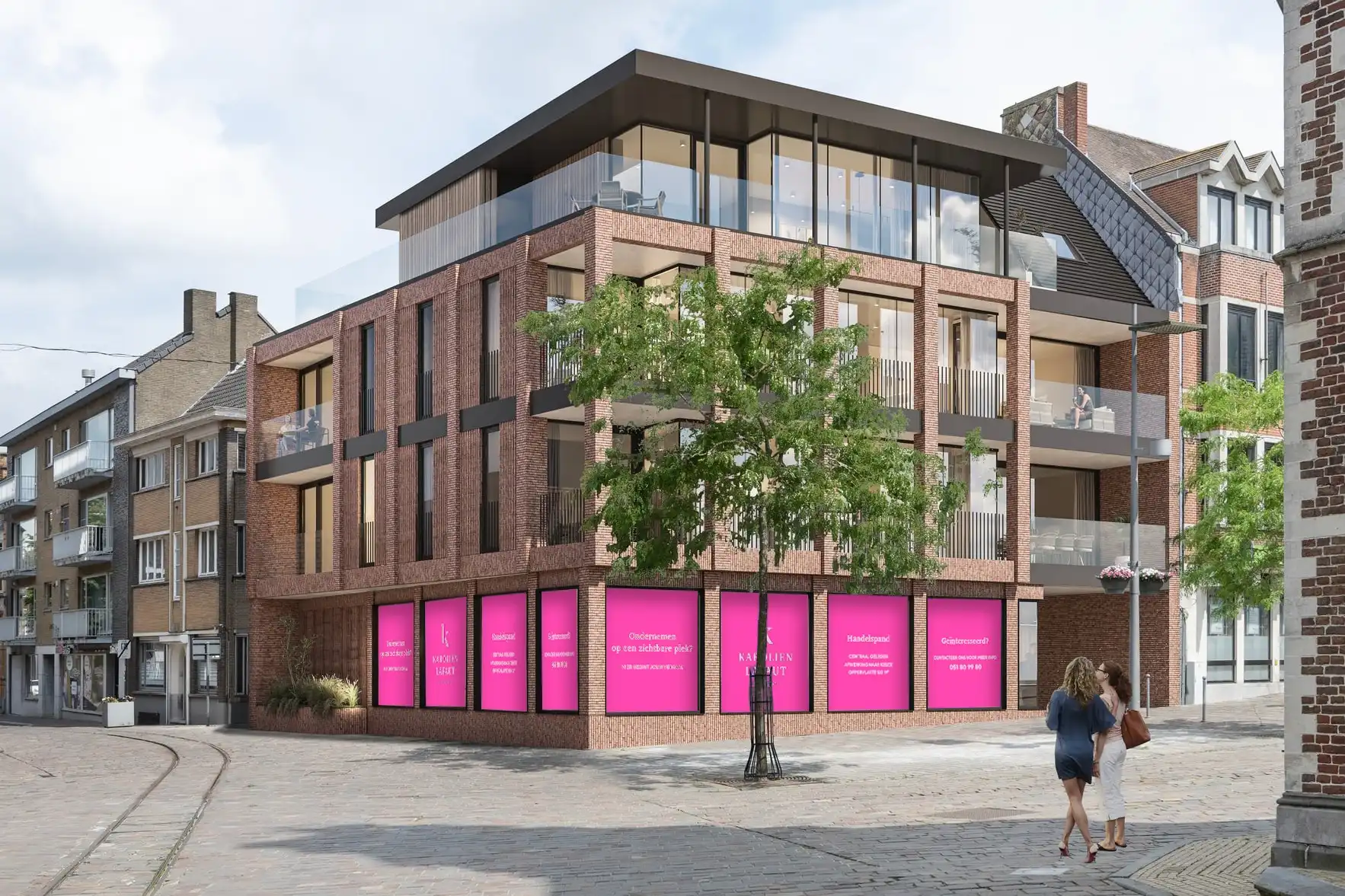 Handelsruimte op de markt van Tielt foto 3