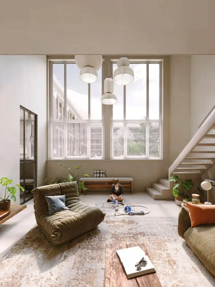 Stijlvol duplexappartement met terras in De Scholier foto {{pictureIndex}}