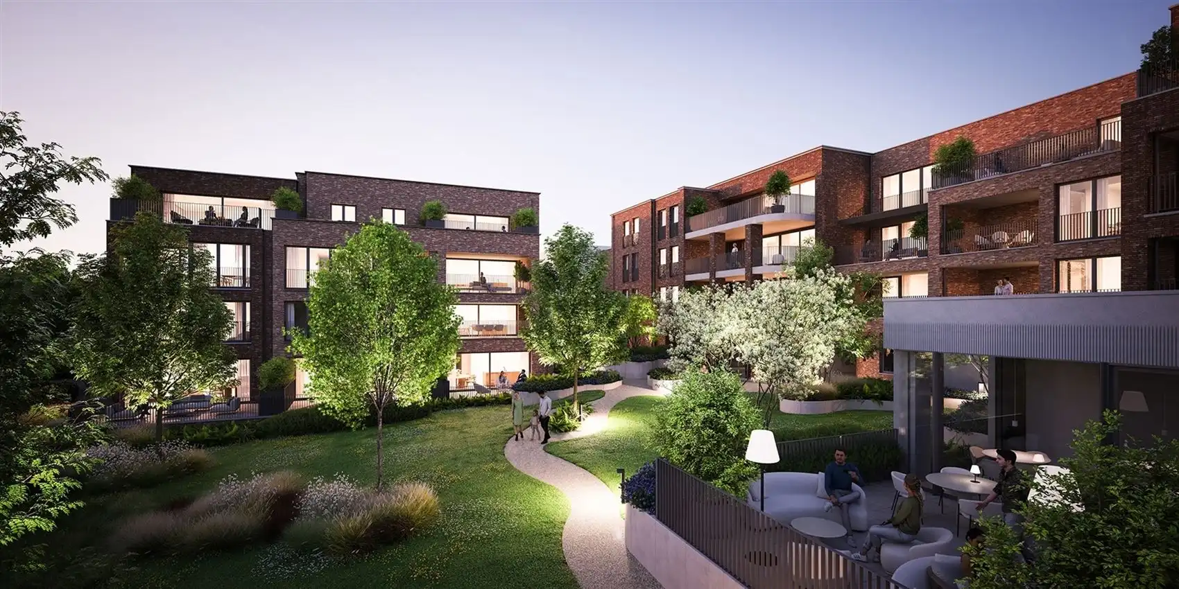 Appartement 101m² met overdekt zuid-oost terras en 2slk foto 27