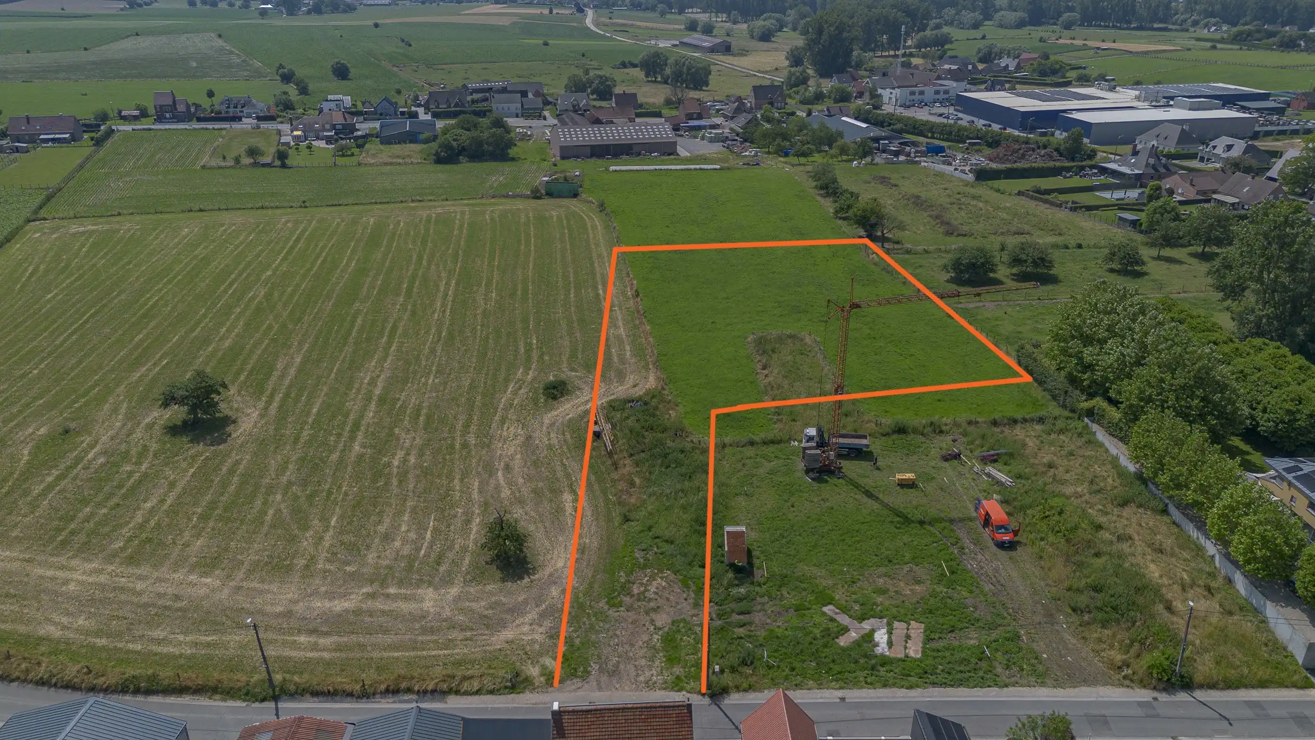 STEENHUIZE- Uitzonderlijk bouwgrond voor een open bebouwing  foto 2