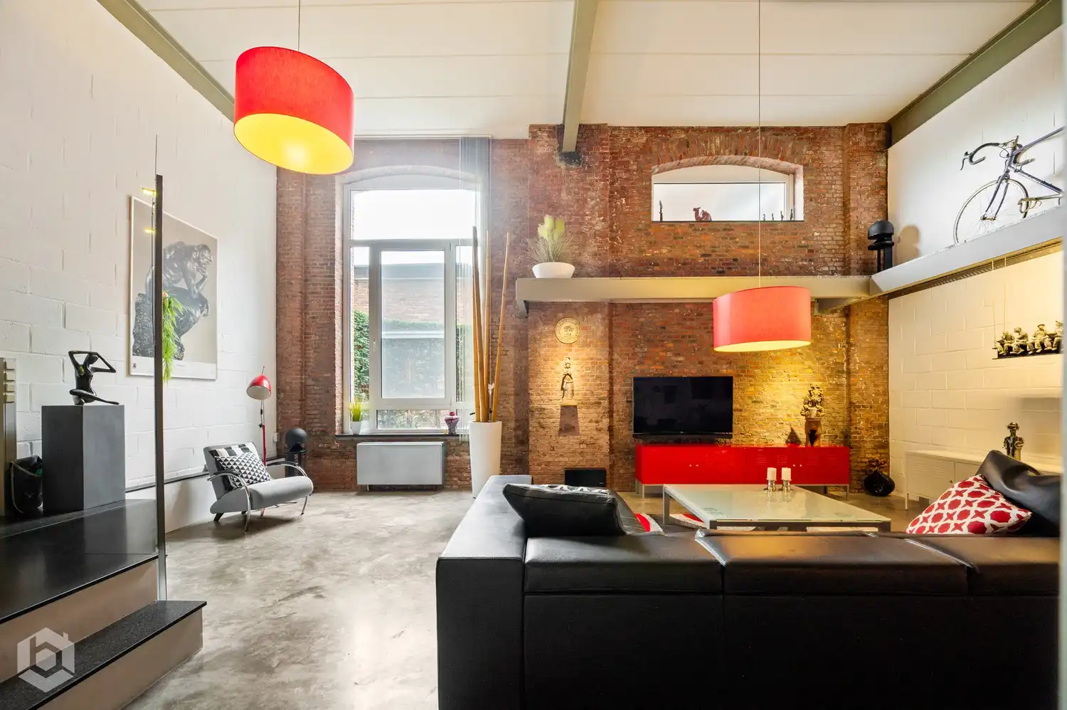 Hedendaagse loft met klein stadstuintje in residentiële omgeving nabij centrum van Mechelen foto 4