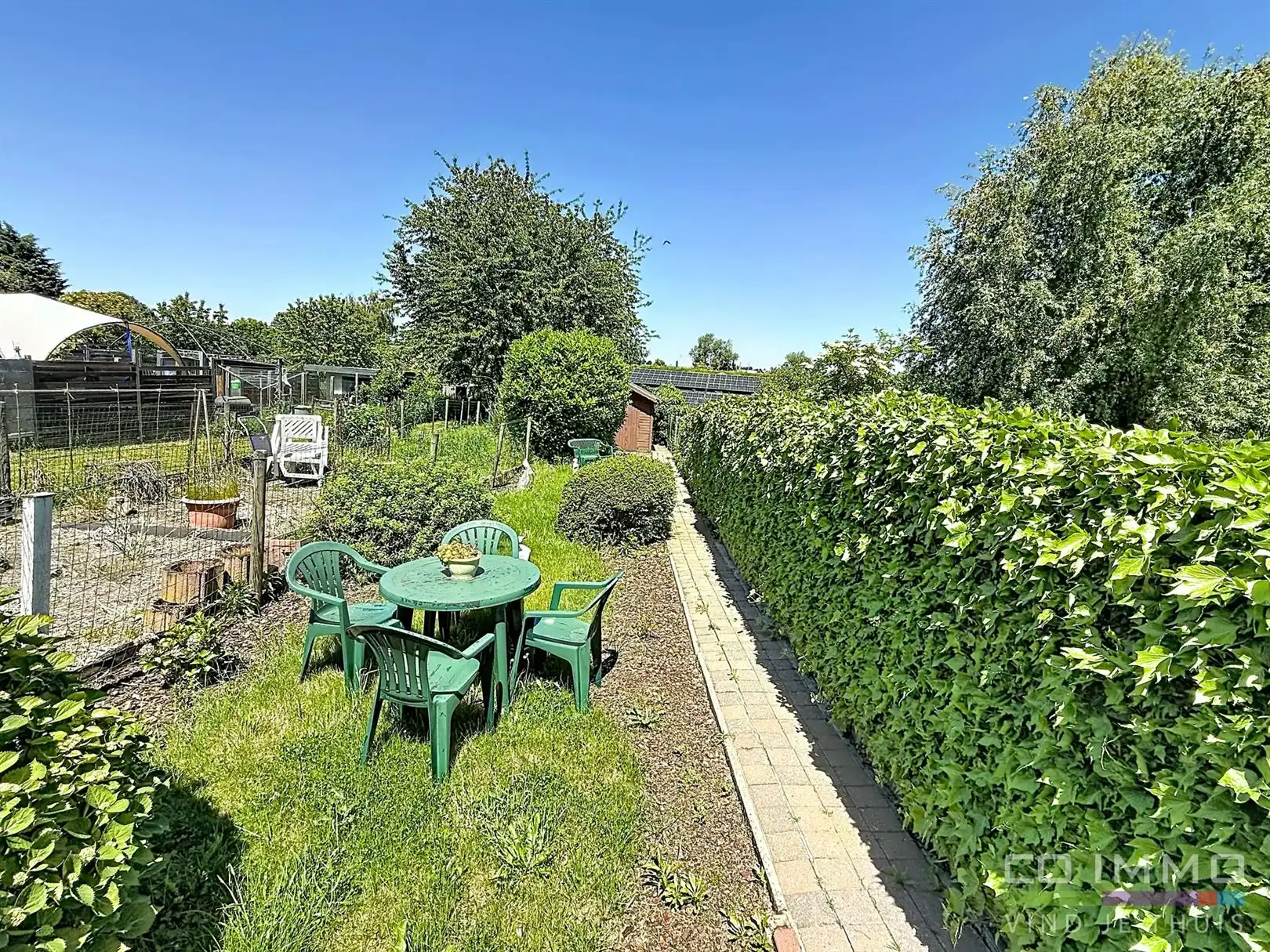 Rijwoning, verder te renoveren, tuin, opp 3a 74ca foto 5