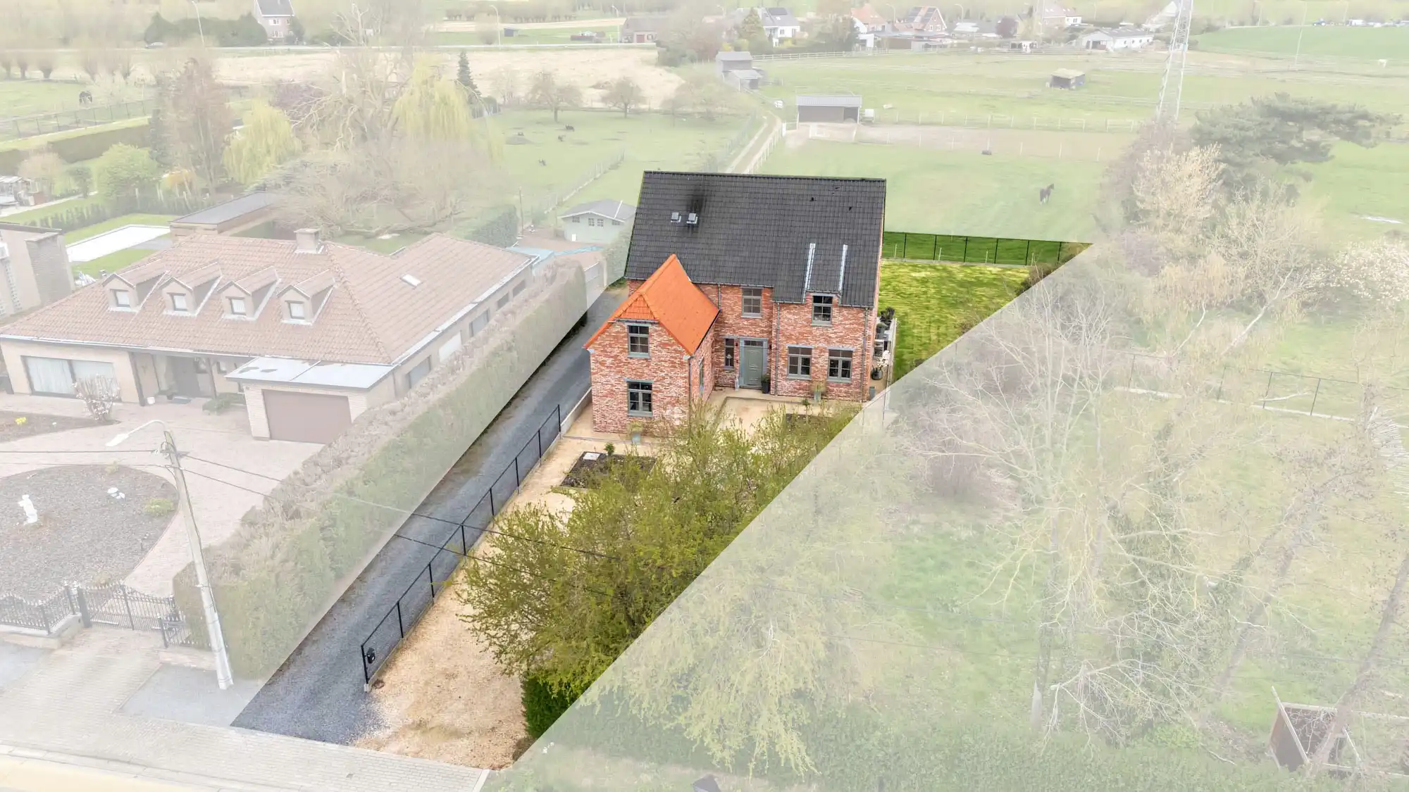 Landelijke woning met uitzicht op het groen foto 23