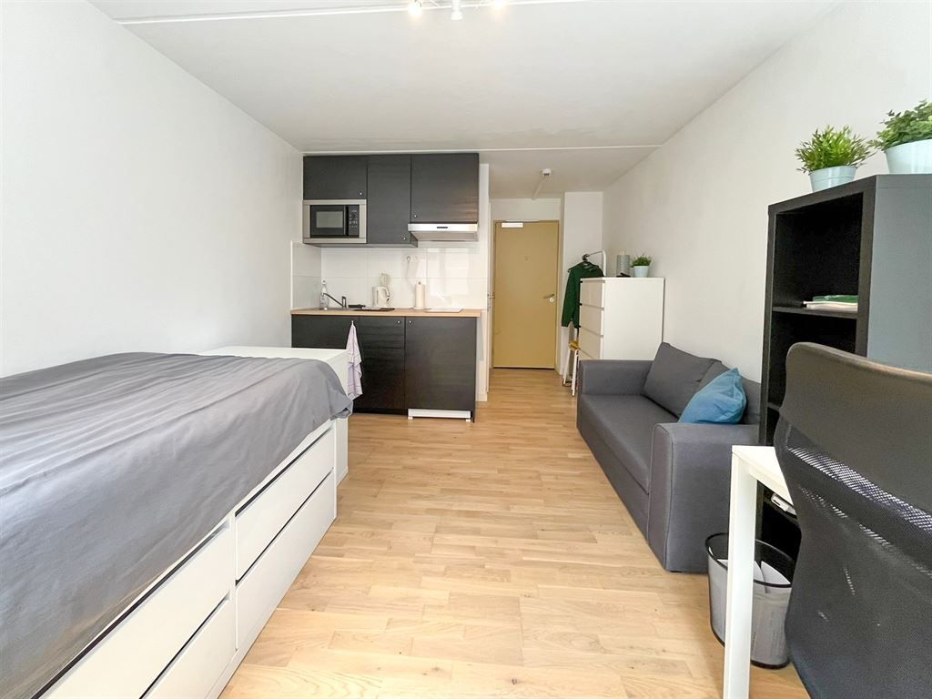 Hoofdfoto van de publicatie: Gerenoveerde gelijkvloerse studio in hartje Leuven!