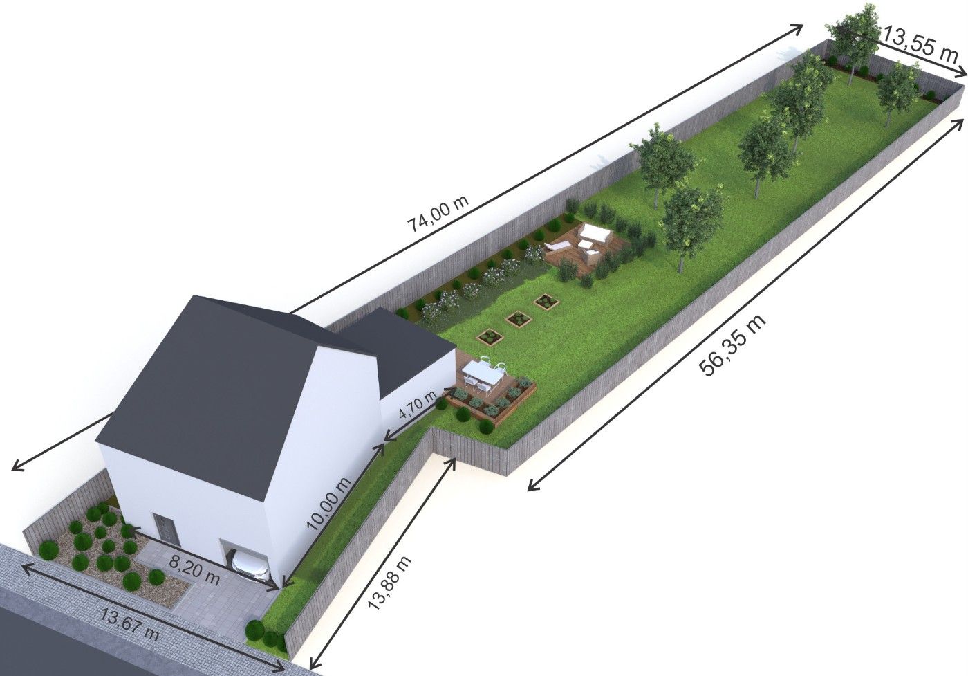 Centraal gelegen bouwgrond van 827m² voor open bebouwing te Berendrecht foto 2