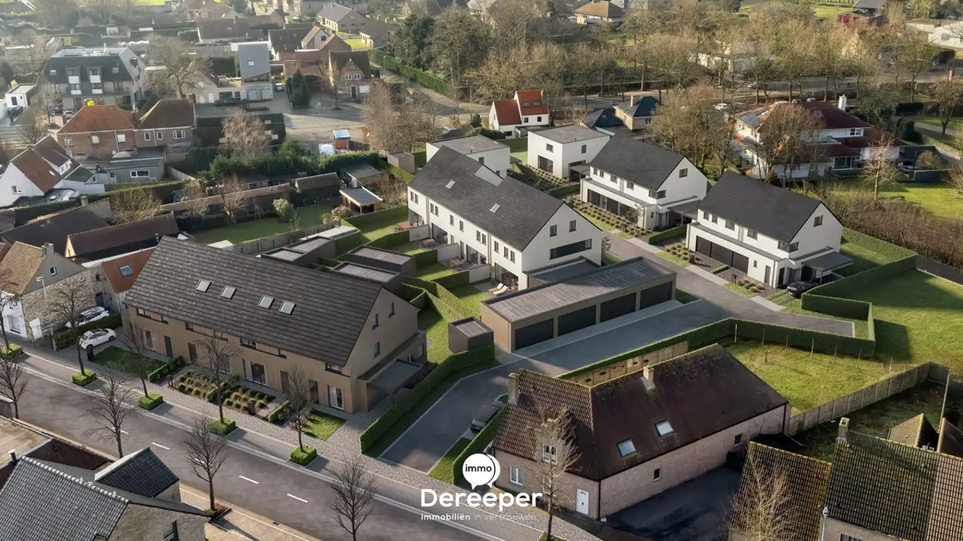 Nieuwbouwwoning met 4 slaapkamers op een uitstekende ligging in centrum Jabbeke foto 2