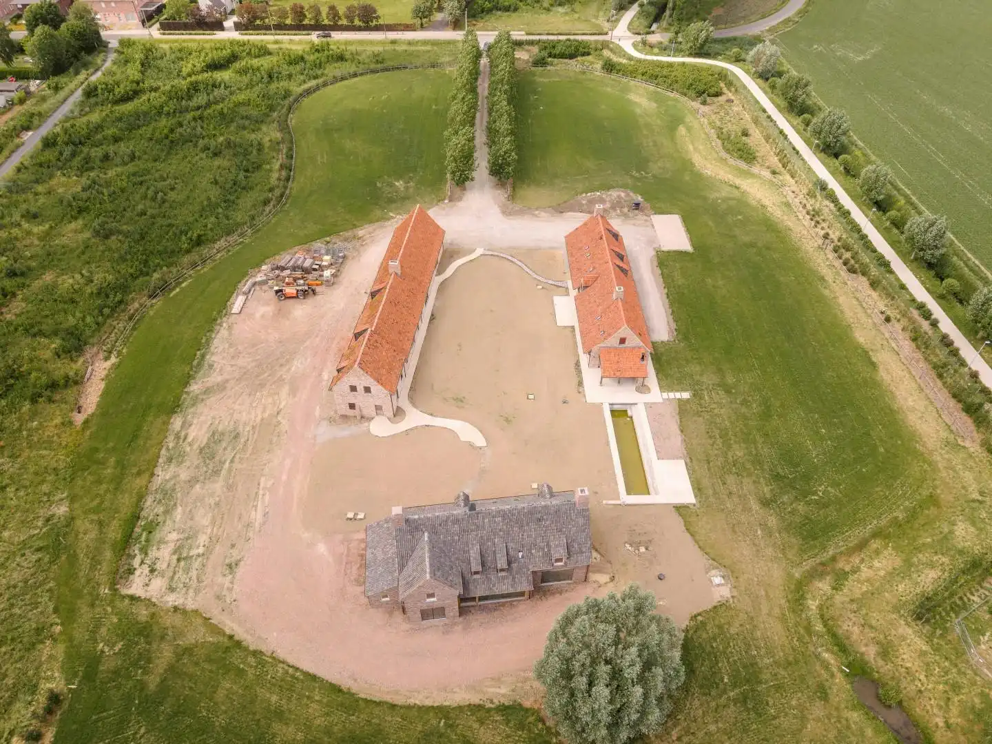 Uitzonderlijke nieuwbouwhoeve op ruim 2 hectare in Roeselare foto 6