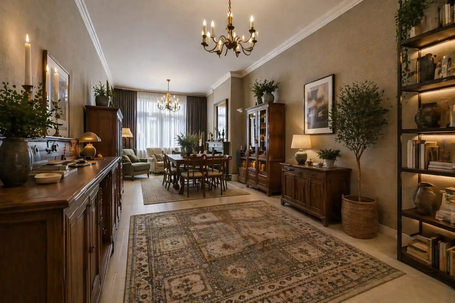 Karaktervolle te renoveren woning met 4 slaapkamers en ruime tuin te Ieper foto 8