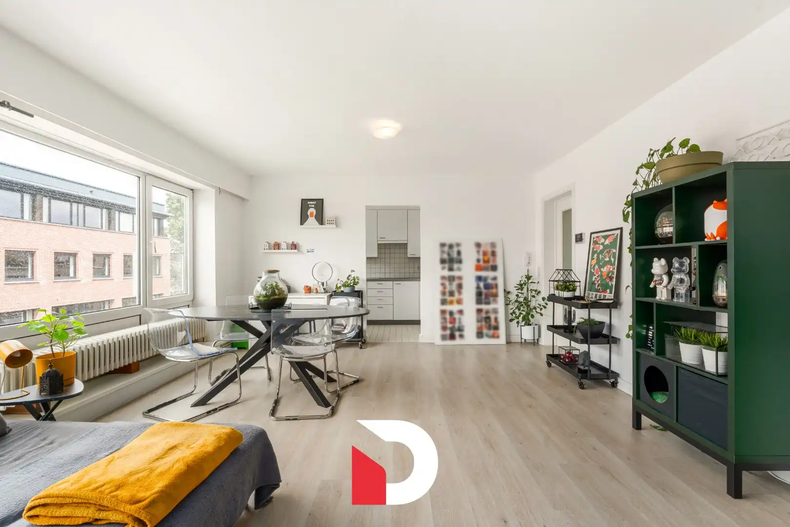 Rustig gelegen appartement met 2 slk en dressing te Kristus-Koning foto 4