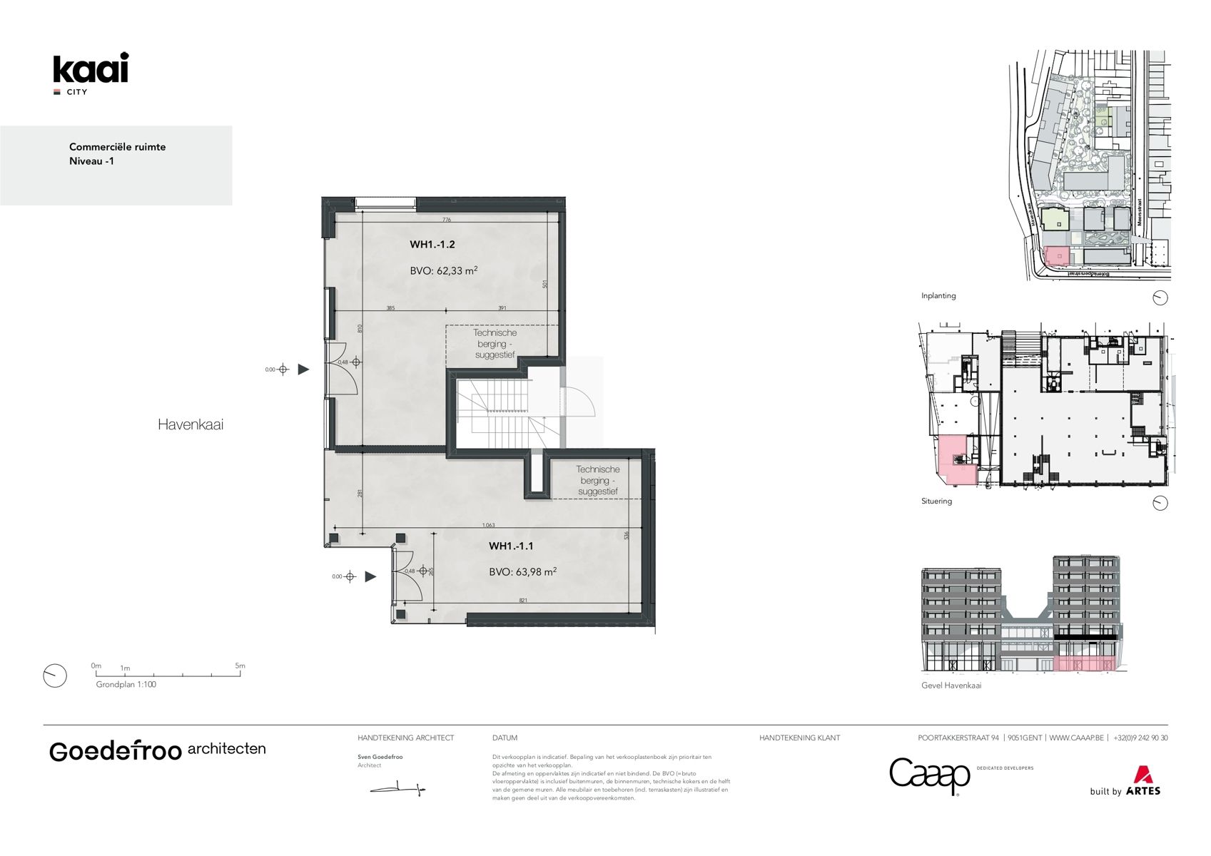 Commerciële nieuwbouwruimtes in prestigieus project !! foto 4