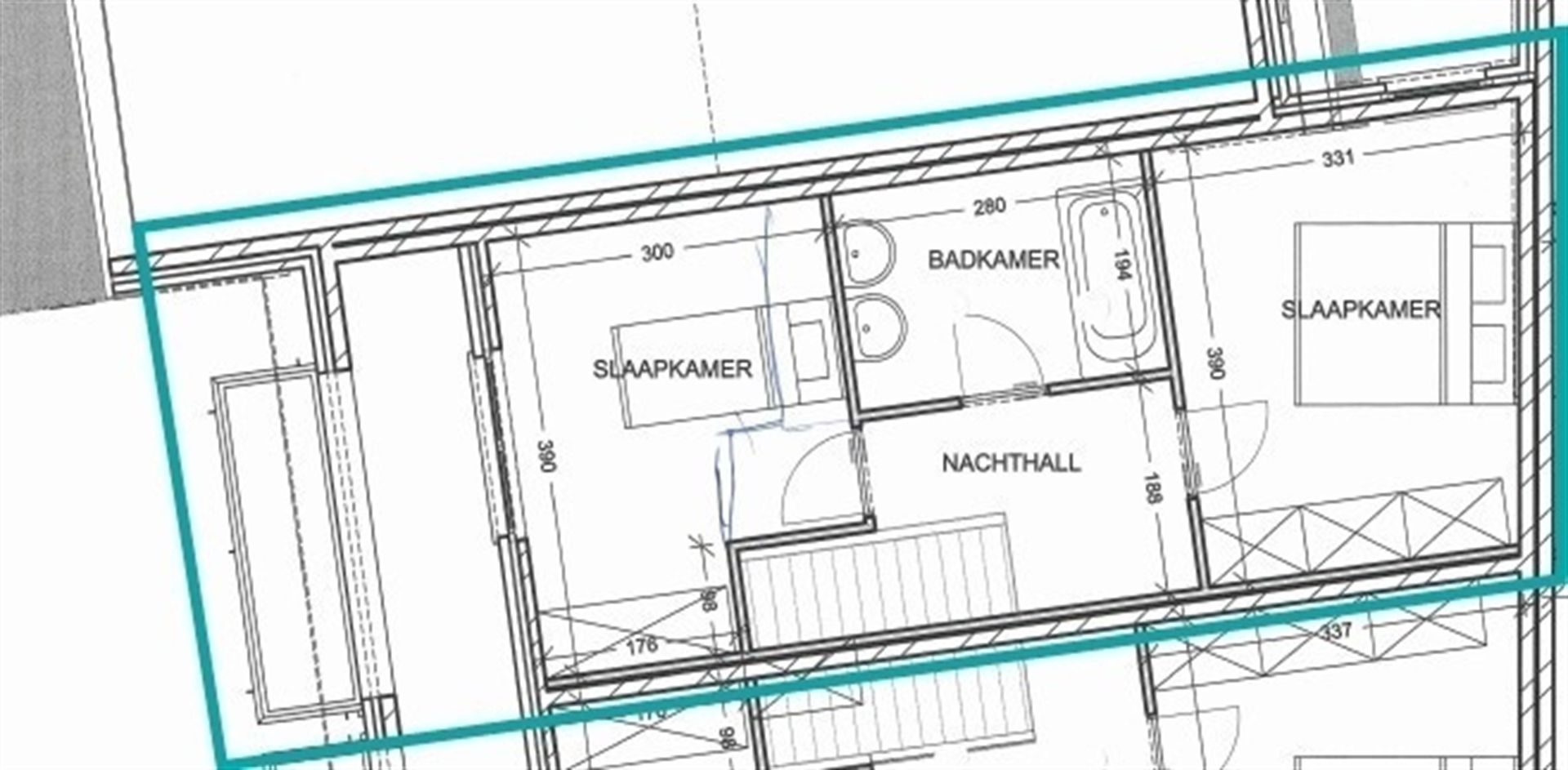 Duplex-appartement met extra zolderkamer + garagebox in het centrum! foto 21
