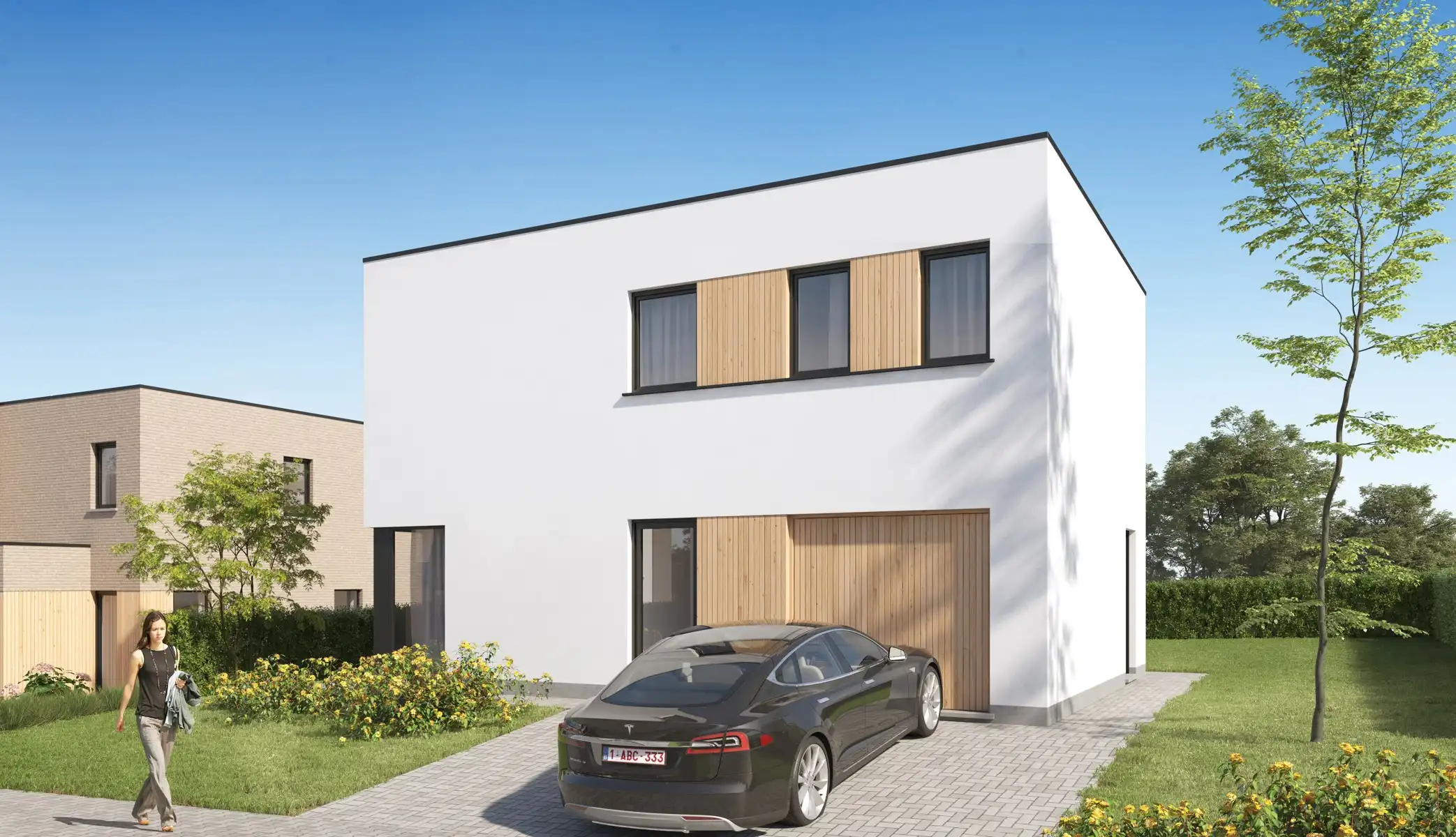 Moderne, vrijstaande woning foto 7