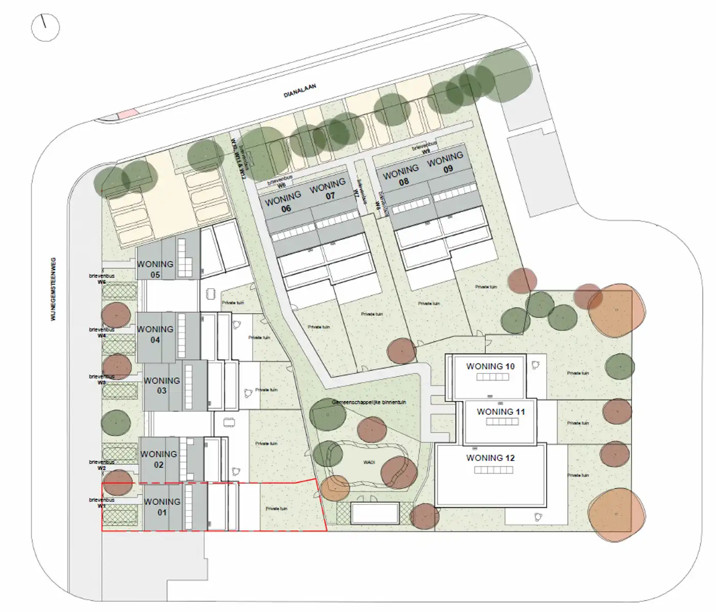 Residentie 's GRAEVENHOF - 12 Nieuwbouwwoning met autostaanplaats foto 3
