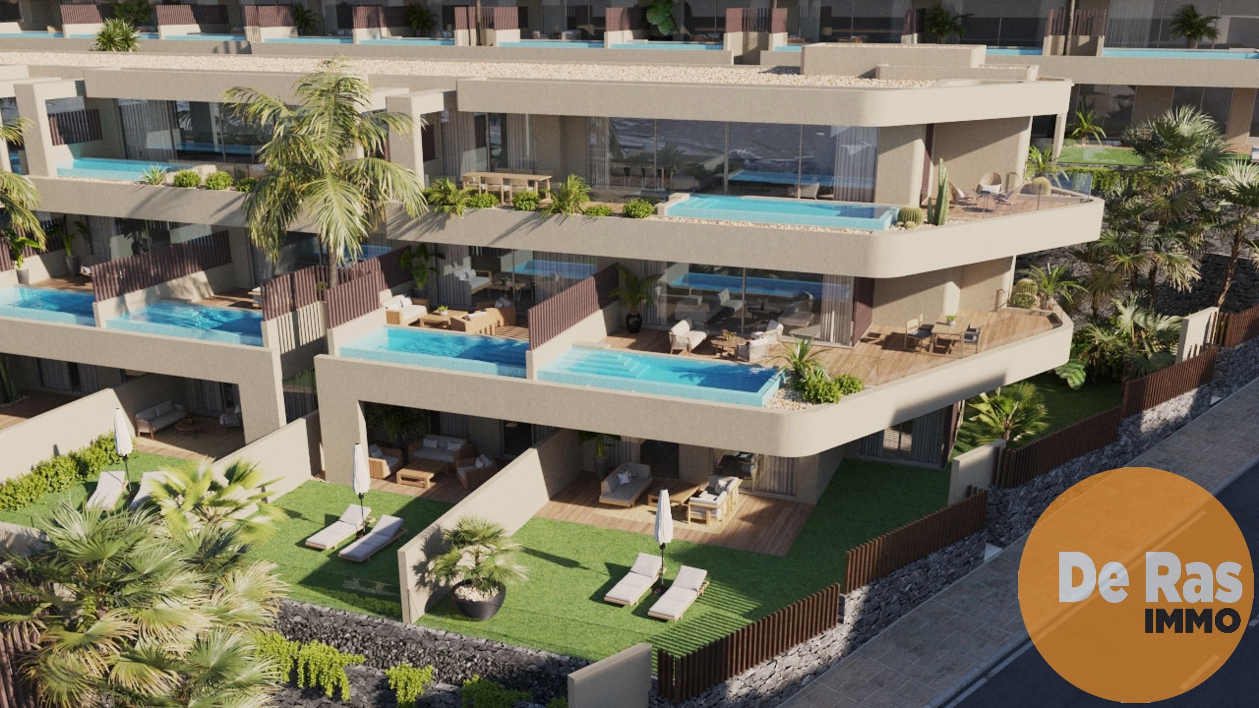 TENERIFE Costa Adeje - Luxe nieuwbouw hoektriplex foto 2