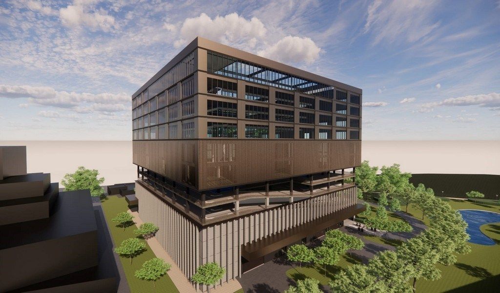 Kantoorruimte te huur in nieuwbouwproject Ouverture tegenover KBC toren in Gent foto 17