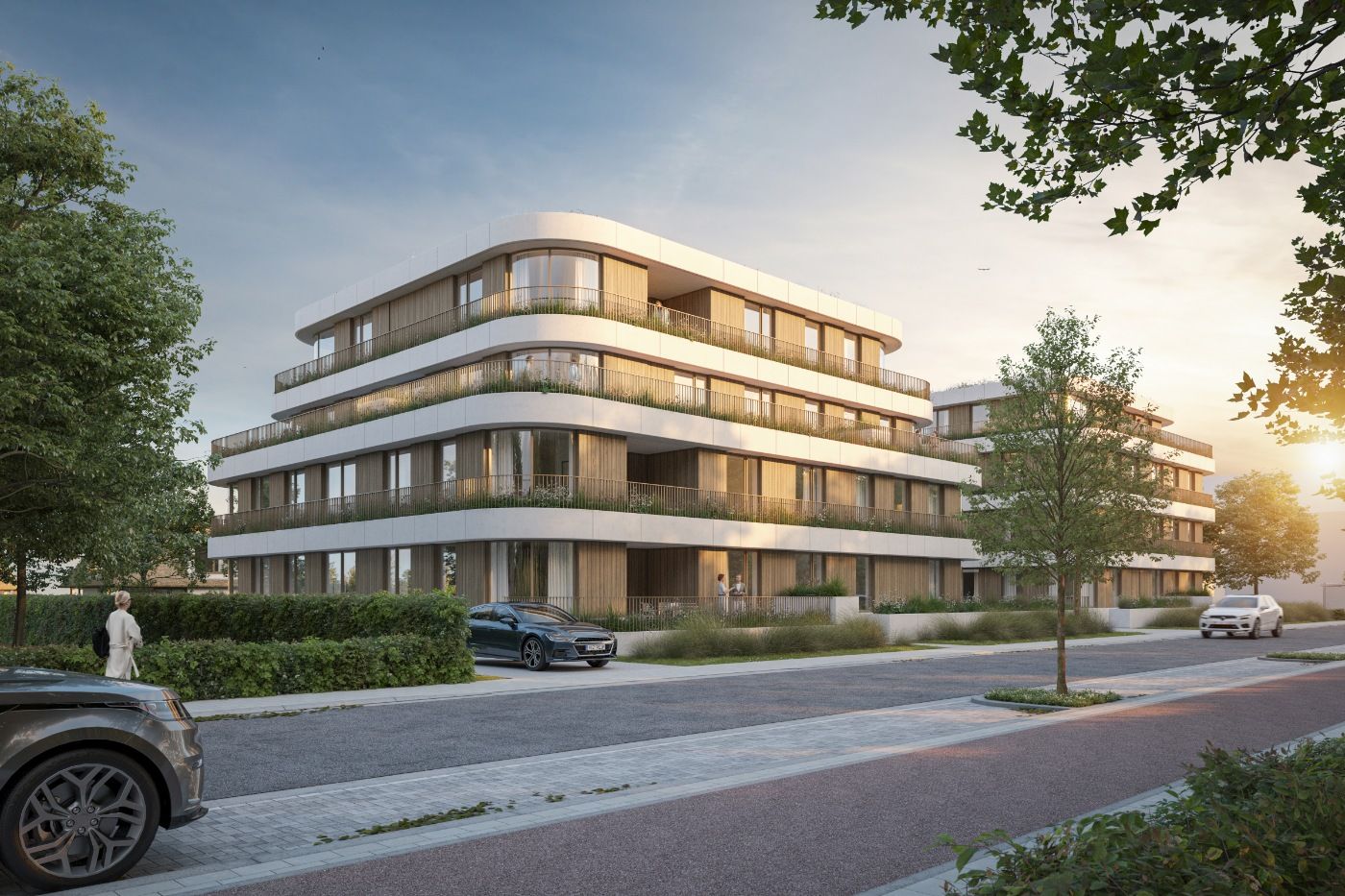 Prachtig nieuwbouwproject in een oase van groen in de Zeelaan van Koksijde foto 2