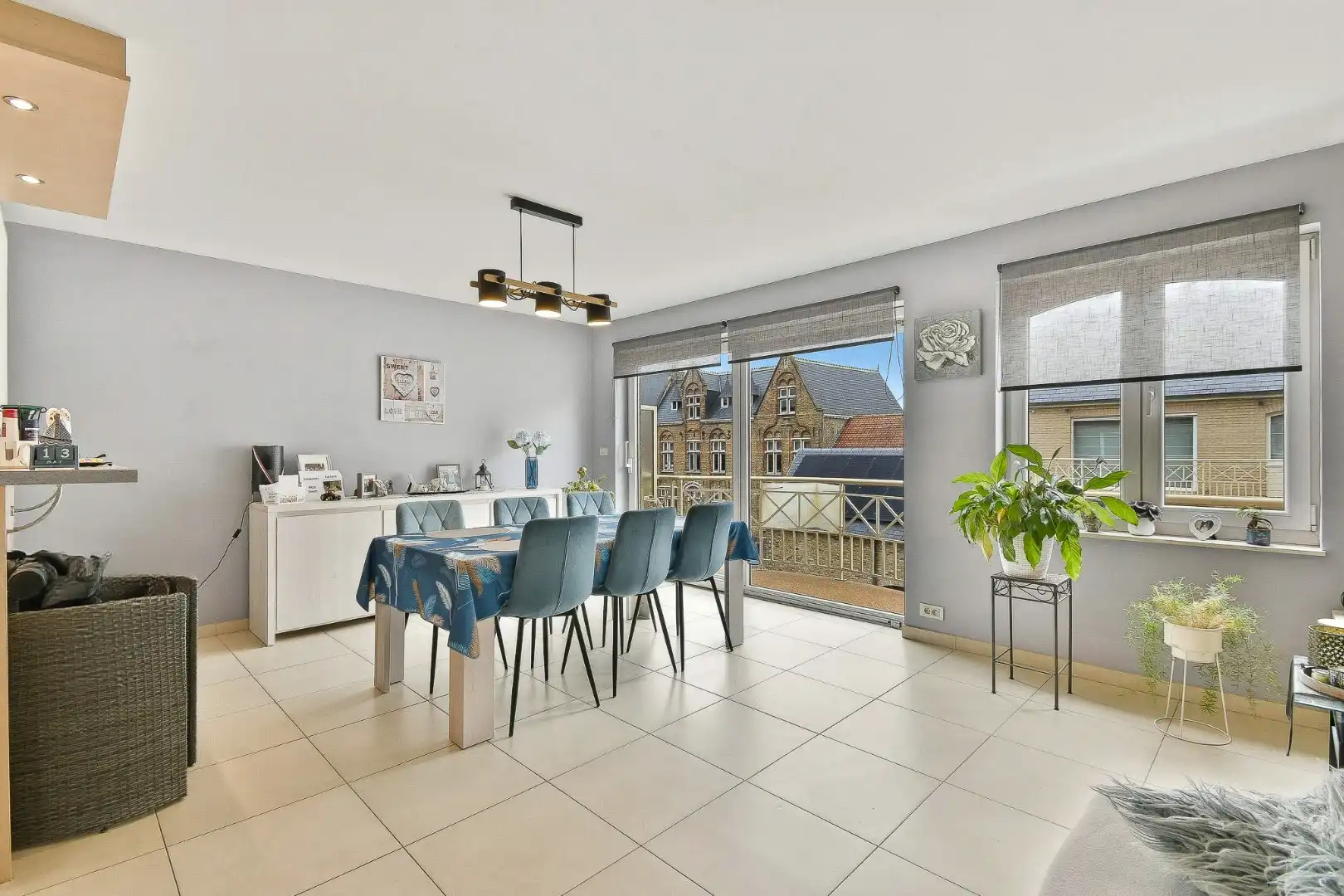 Duplex-appartement in rustige residentie met twee slaapkamers en terras foto 3
