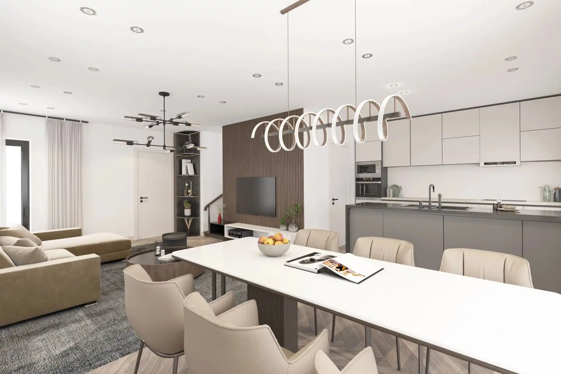 INSTAPKLARE NIEUWBOUWWONING MET 3 SLPK’S (LOT 8) IN MILLEN – RIEMST foto 5