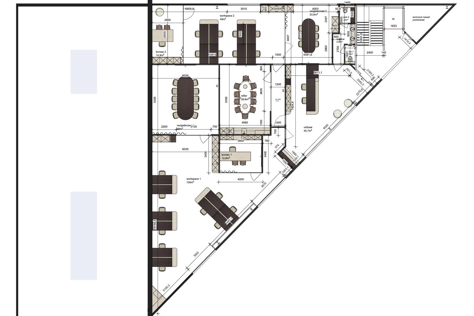 Moderne kantoorruimte van 359m2 op een ideale locatie tussen As en Genk foto 32