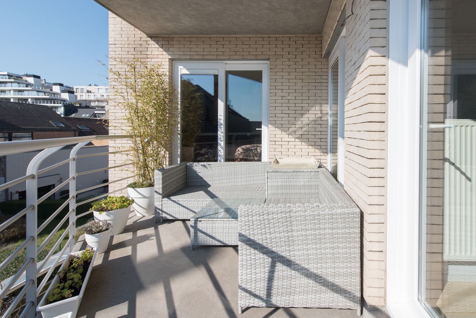 Recent en modern appartement met 3 slpk en zonnig terras ! foto 4