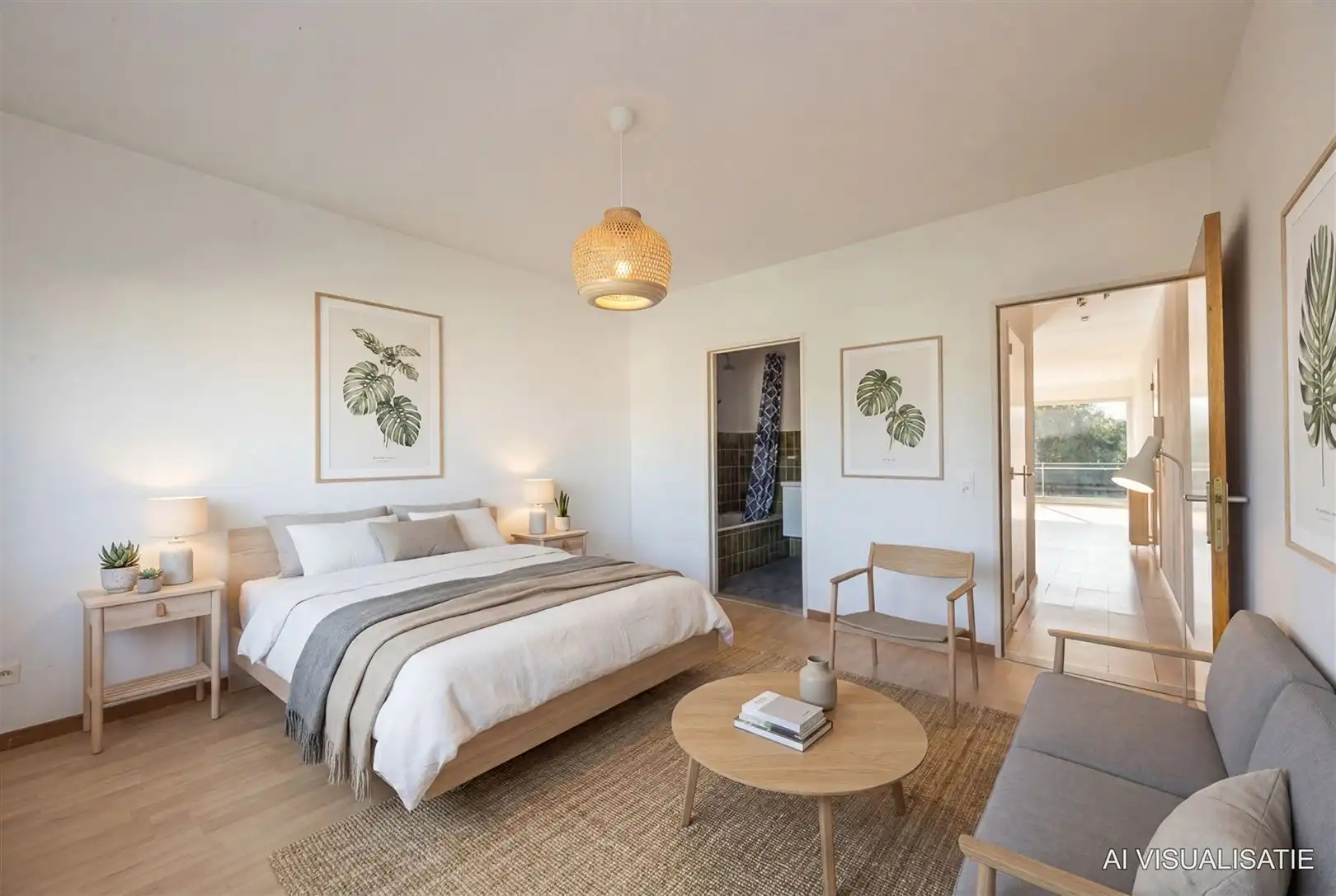 Verzorgd 1-slaapkamerappartement met balcon op centrale ligging foto 11