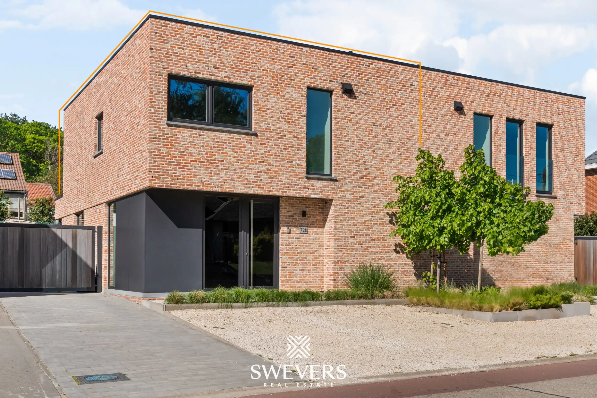 Recent gebouwde halfopen bebouwing met drie slaapkamers te Paal foto {{pictureIndex}}