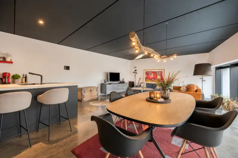 Moderne woning met kantoor en prachtig zicht op de Leie foto 7