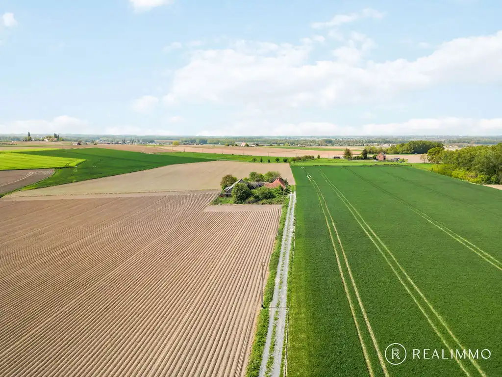 Uniek gelegen fermette met 360° uitzicht in Celles (Molenbaix), met bouwvergunning ! foto 8