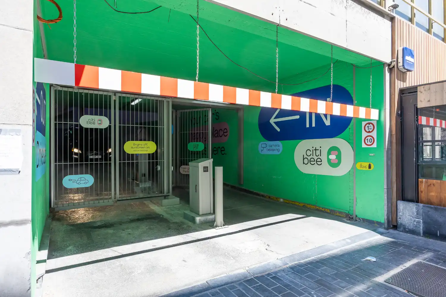 Parkeerplaats in centrum Oostende foto 2