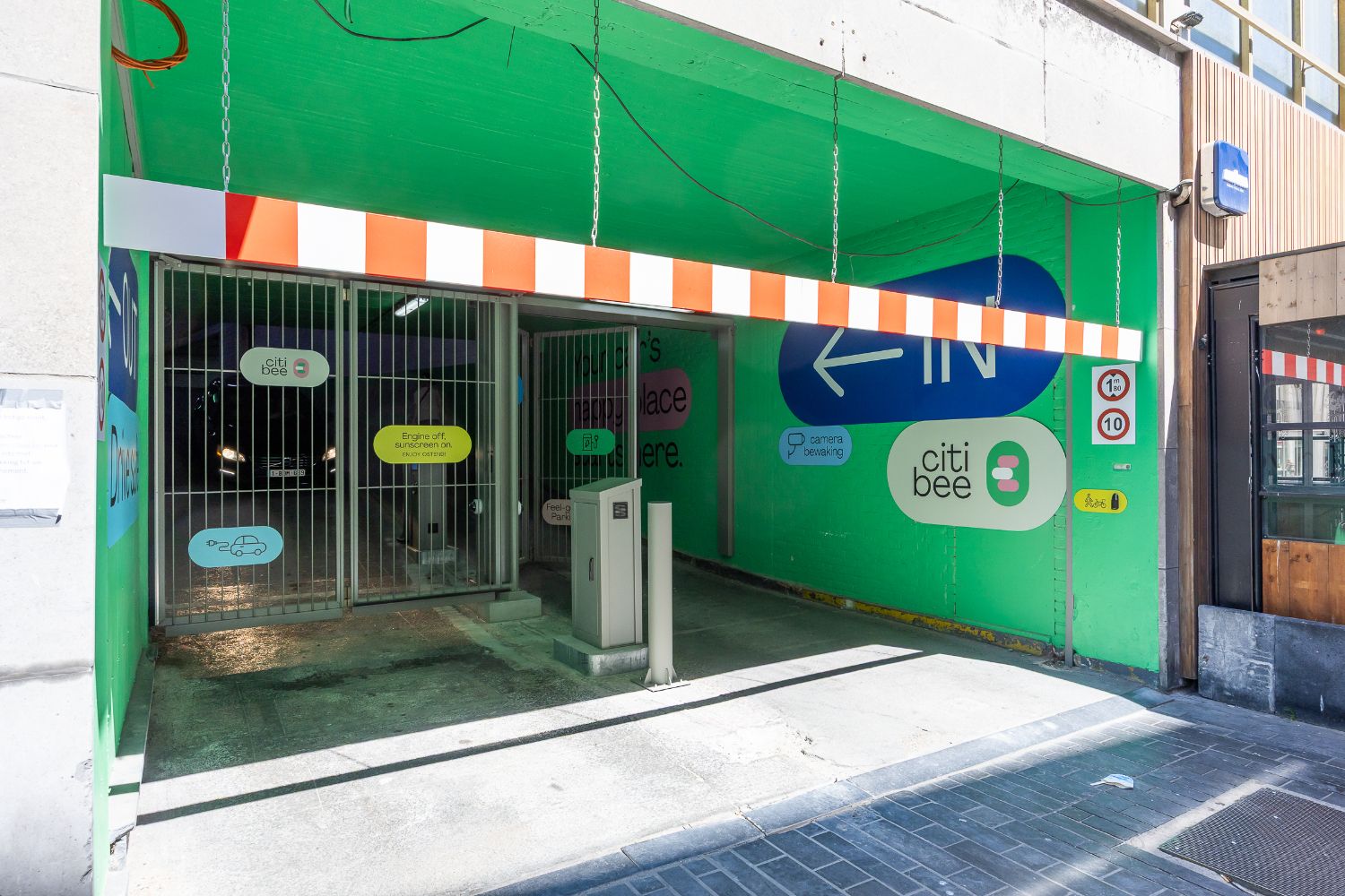 Parkeerplaats in centrum Oostende foto 2