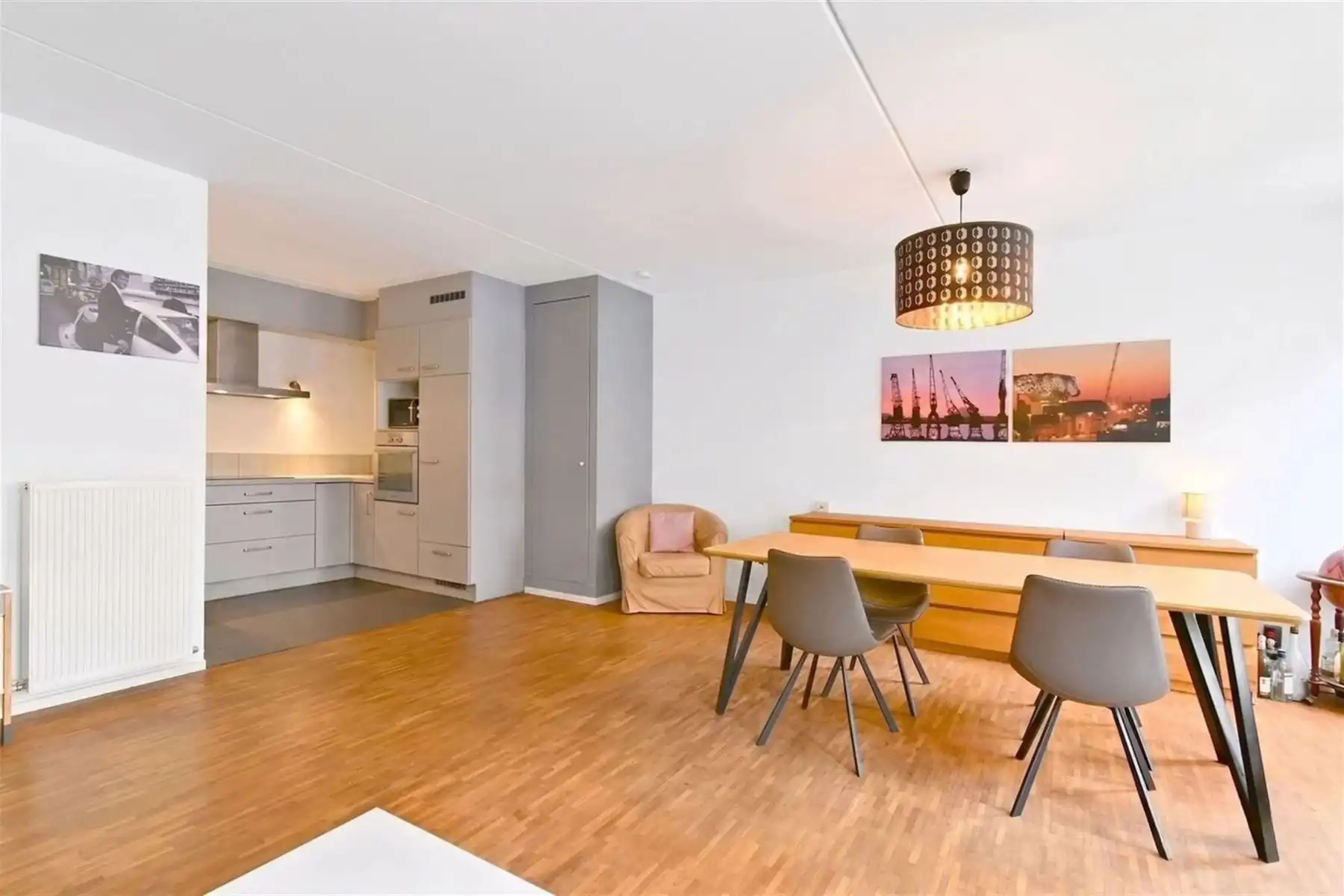 Trendy appartement met 2 slaapkamers op het Eilandje! foto 4