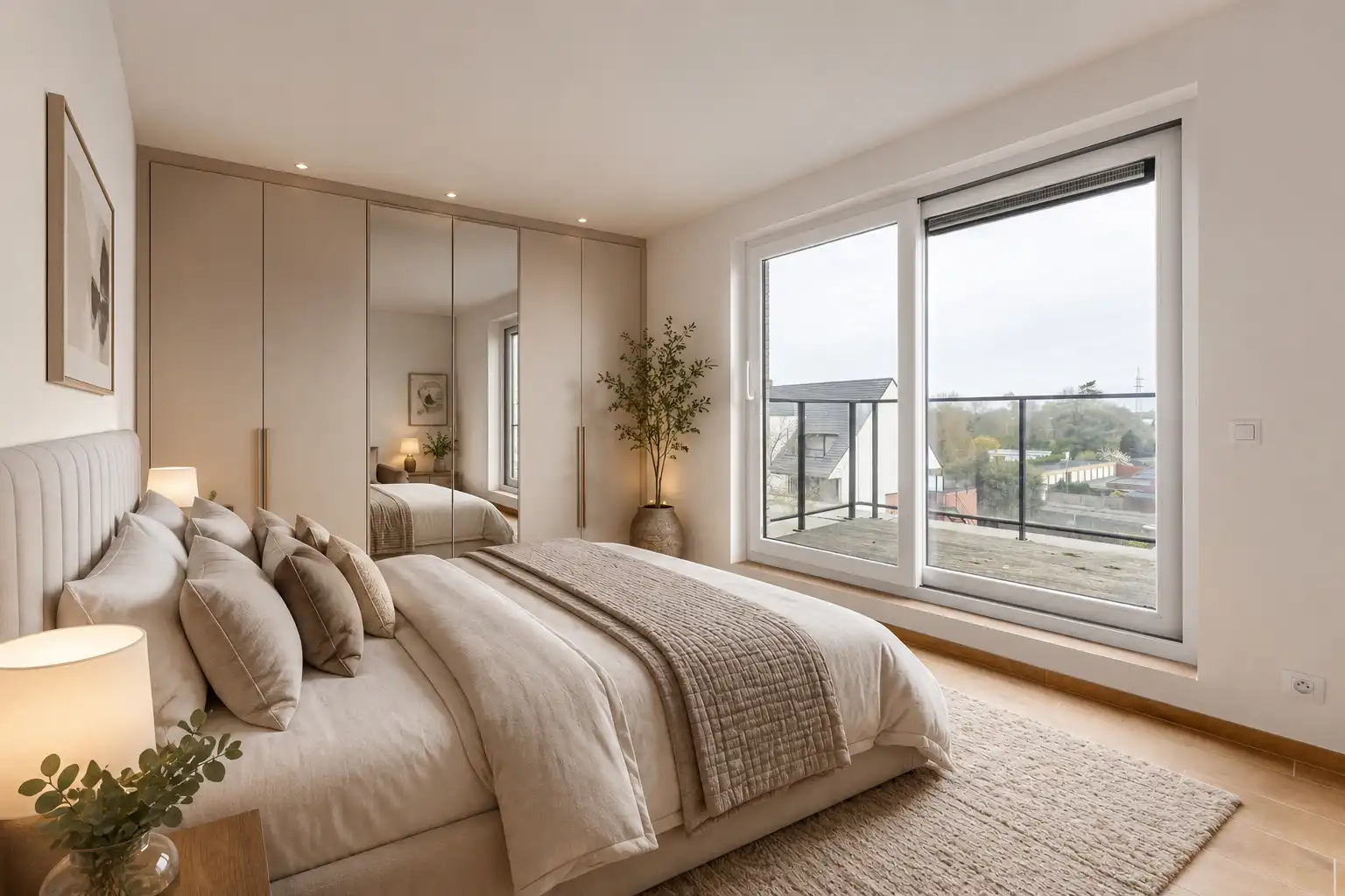 Ruim en lichtrijk penthouse met 2 terrassen nabij centrum Roeselare foto 6