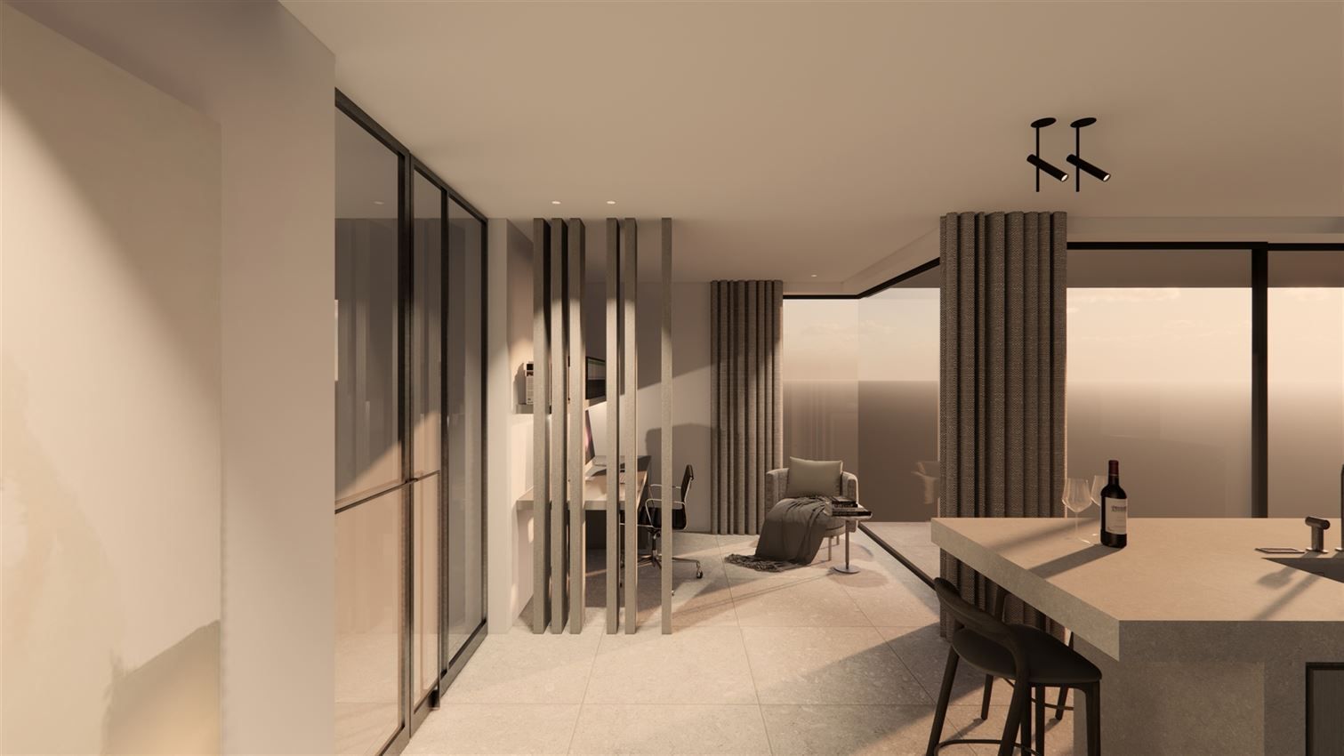 Gelijkvloers appartment met 3slk en tuin foto 18