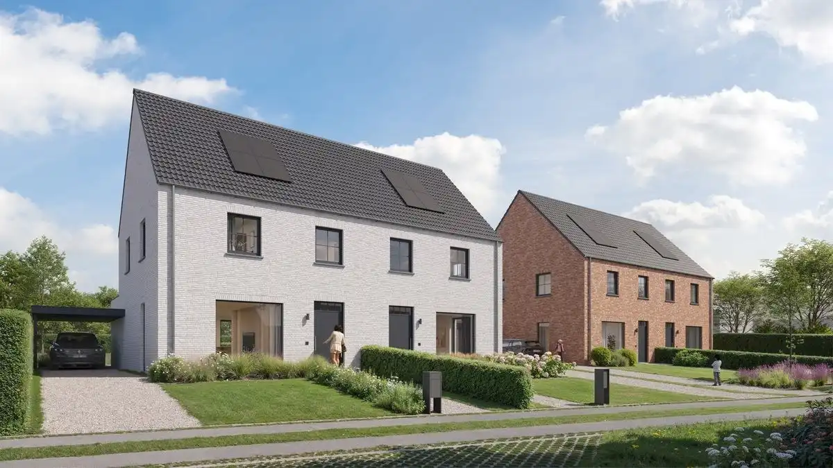 OOSTERZELE - Landelijke energiezuinige nieuwbouwwoning! foto 2