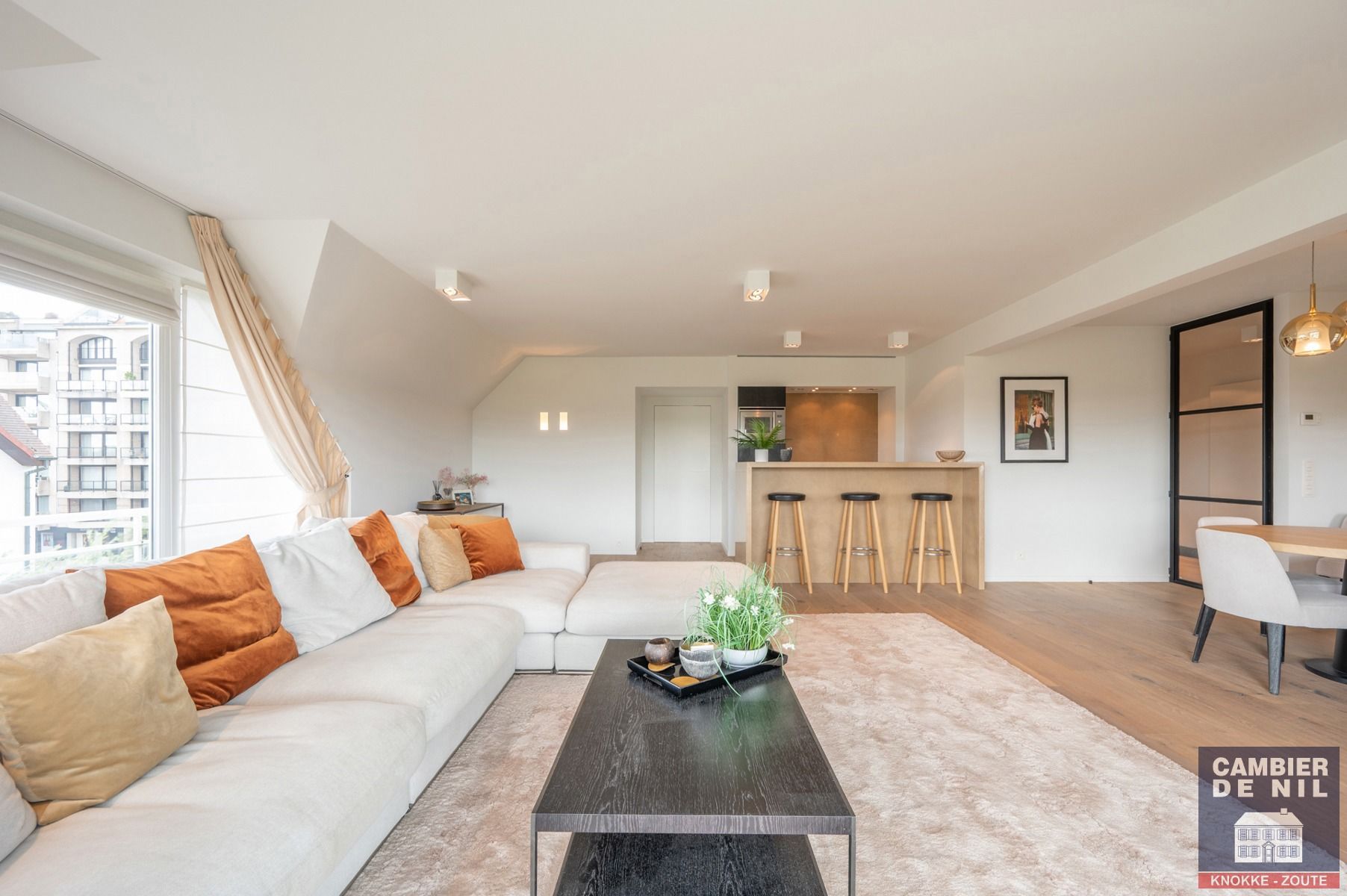 Instapklaar, ruim appartement met open zicht op de Approachgolf - Zoute foto 6