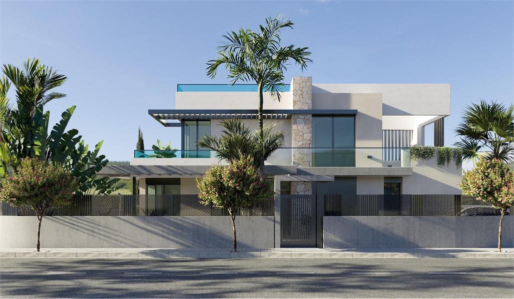 NIEUWBOUW VILLA'S IN OMHEIND PRIVÉRESORT IN PROVINCIE MURCIA foto 11