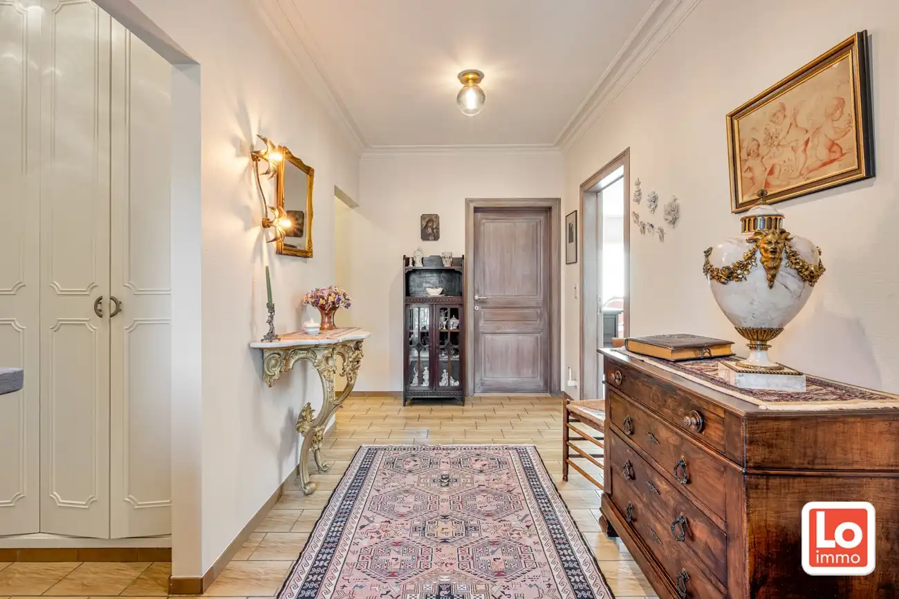 Degelijke open gelijkvloerse woning met inpandige garage en grote tuin op een groene toplocatie in Beervelde! foto 8