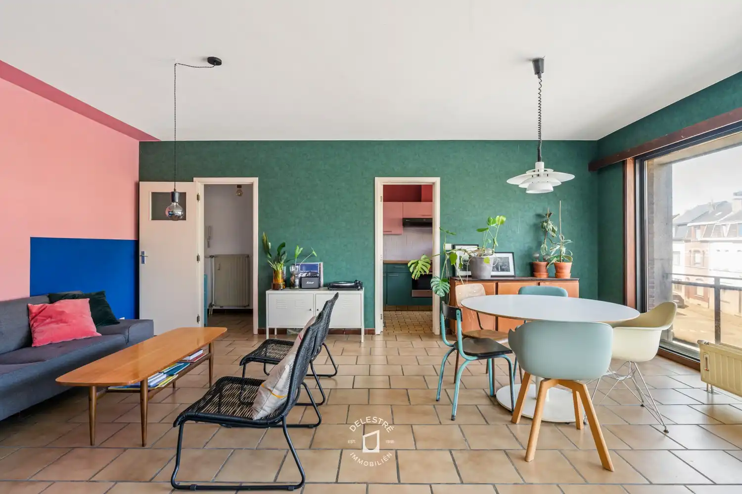 ** IN OPTIE NA EERSTE DELESTRE IMMO KIJKDAG ** Instapklaar appartement met terras nabij het Stadspark van Aalst foto 8