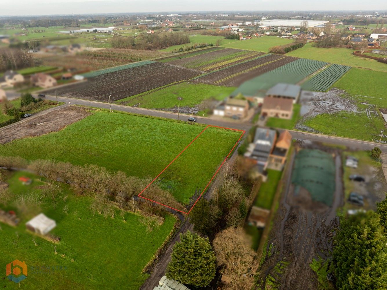 Bouwgrond van 1112,10 m² voor open bebouwing foto 4