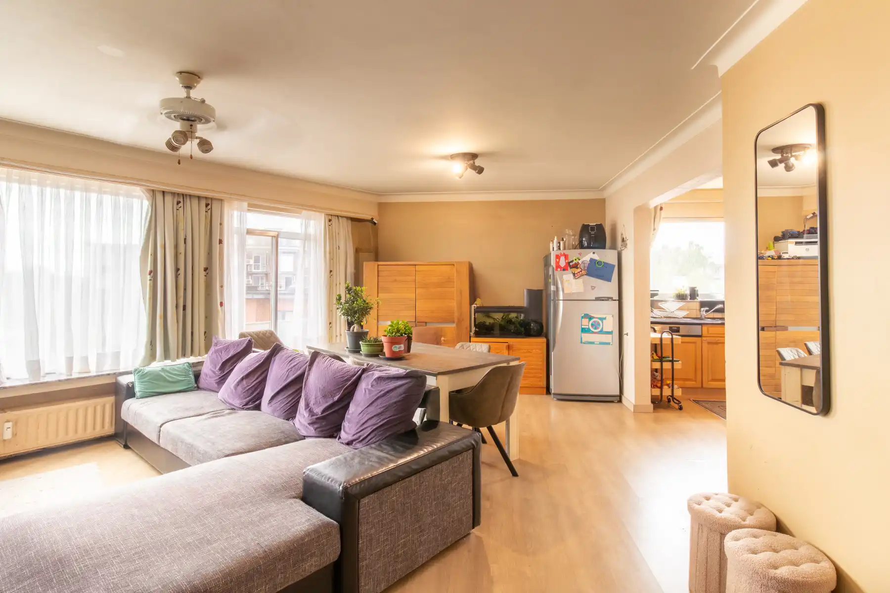 Ruim appartement met berging, terrasje en kelder foto 4