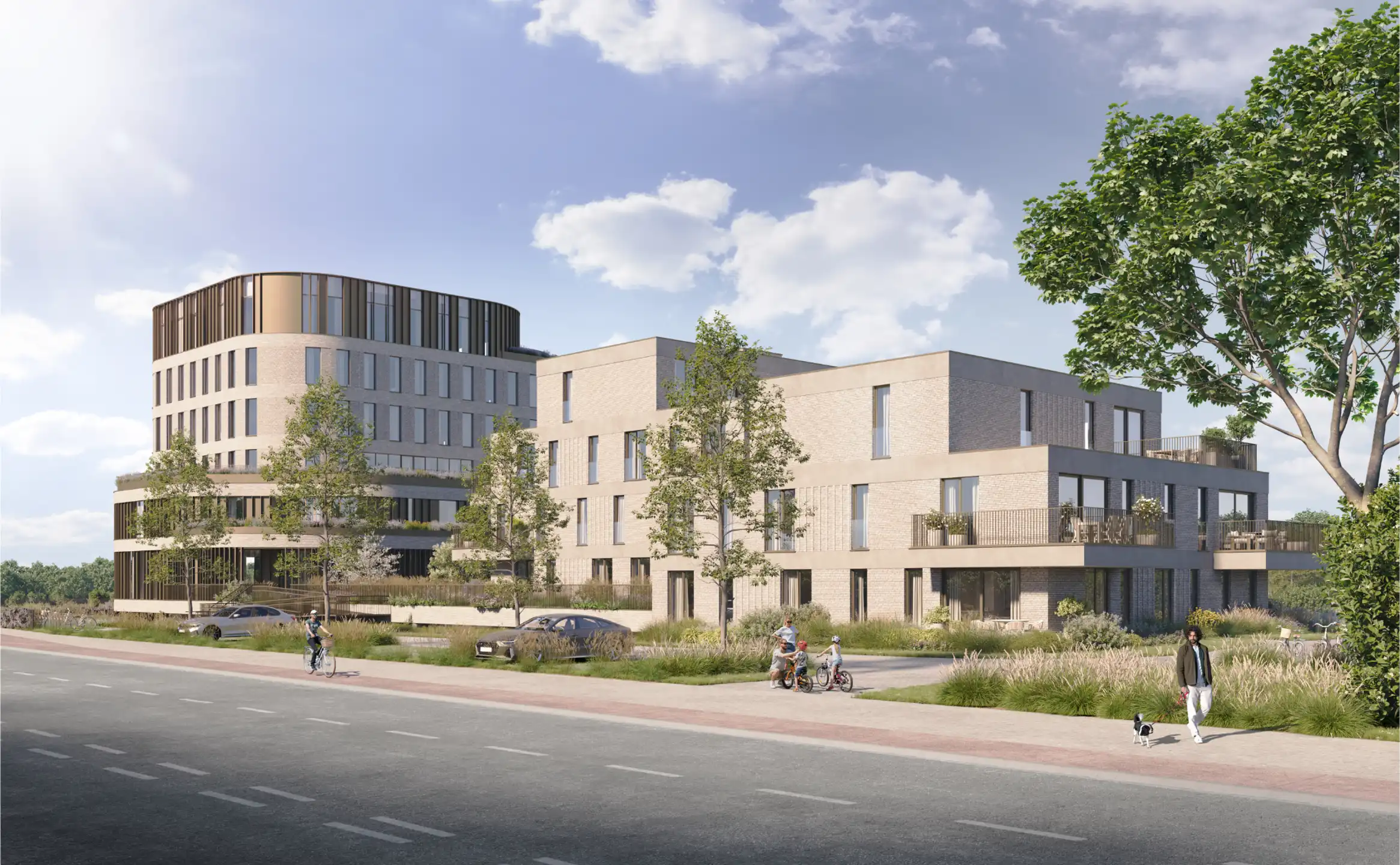 UNIEK, GROEN WOONPROJECT OP VOORMALIGE KBC SITE foto 6