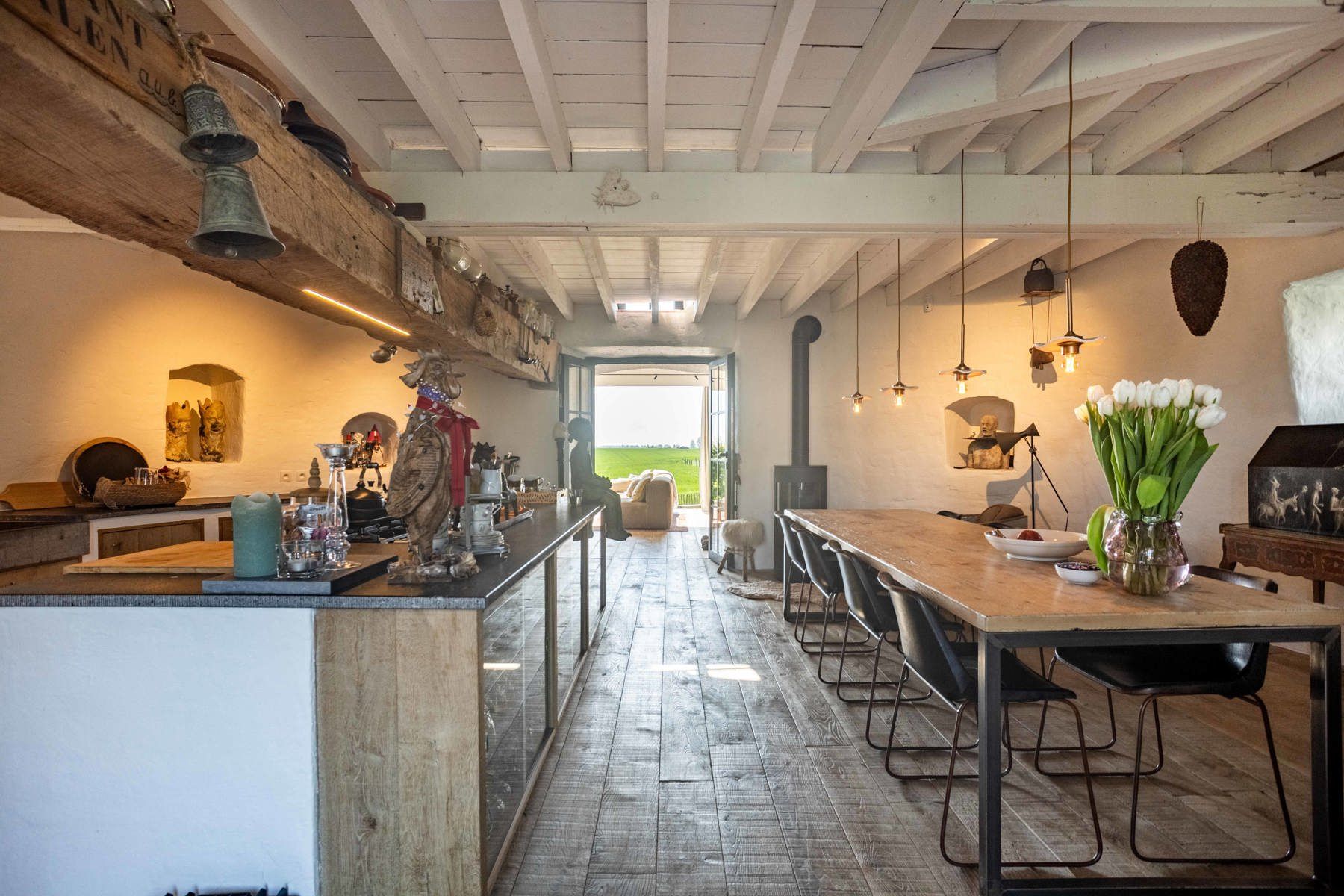 Unieke molen met zicht op de velden  foto 8