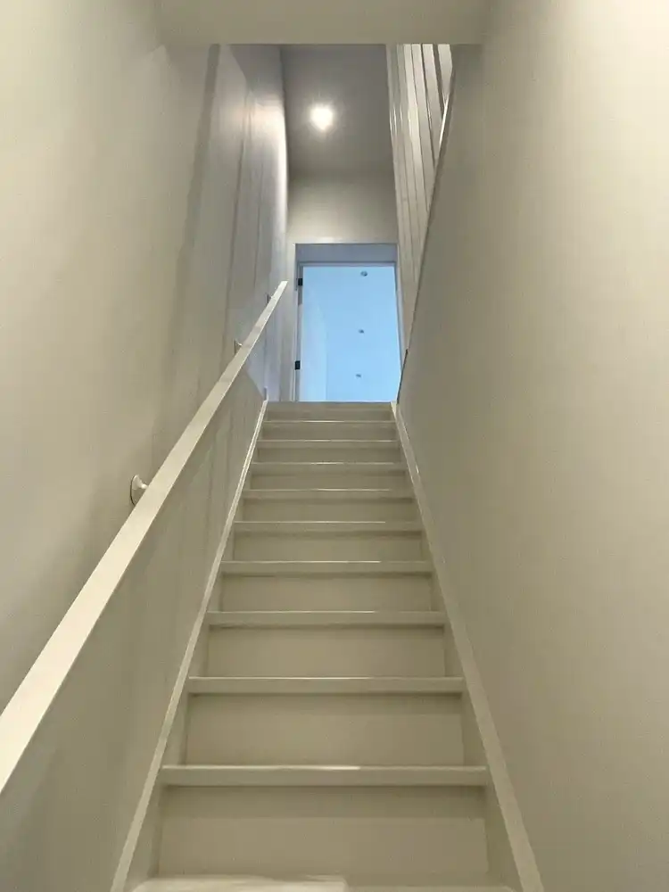 Instapklare, energiezuinige rijwoning met zonnig terras nabij Provinciedomein Kessel-Lo foto 13