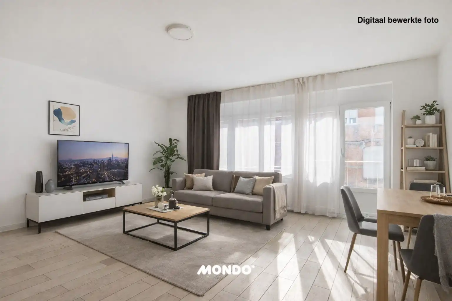 Kleinschalig gebouw met 2 appartementen en ruime garage met tuin in het centrum van Willebroek foto 3