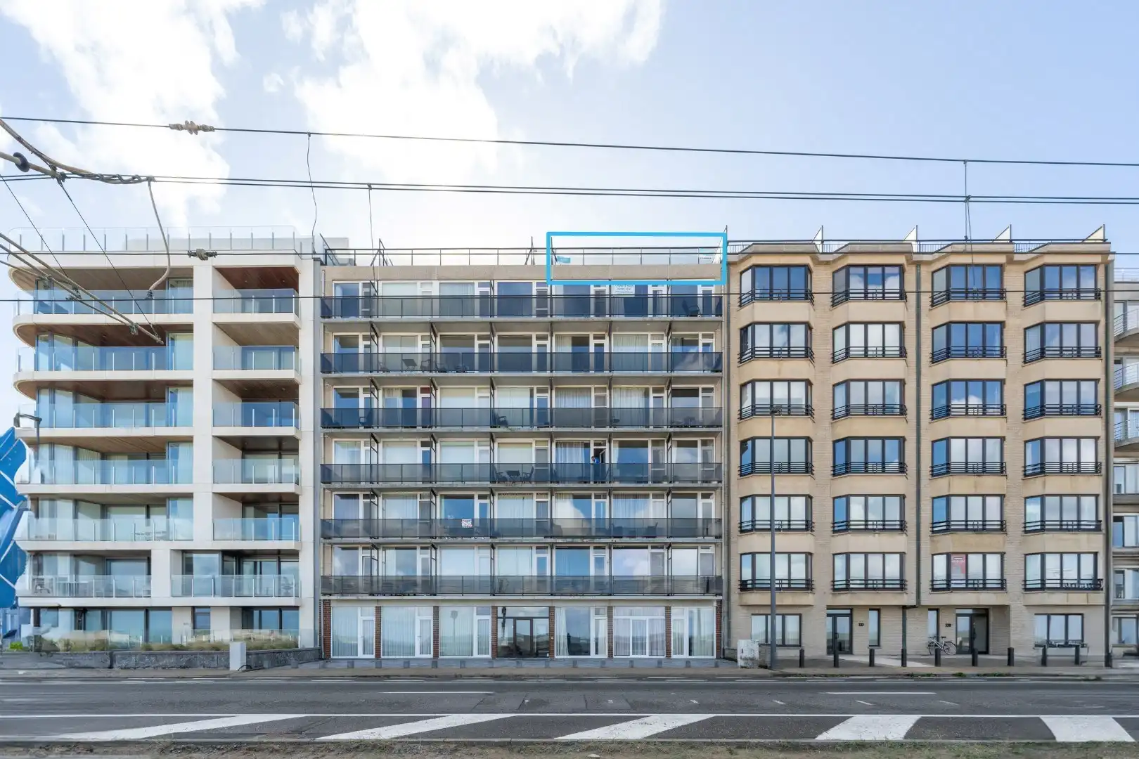 Penthouse met adembenemend zeezicht van maar liefst 10 meter breed en royale terrassen! foto 22