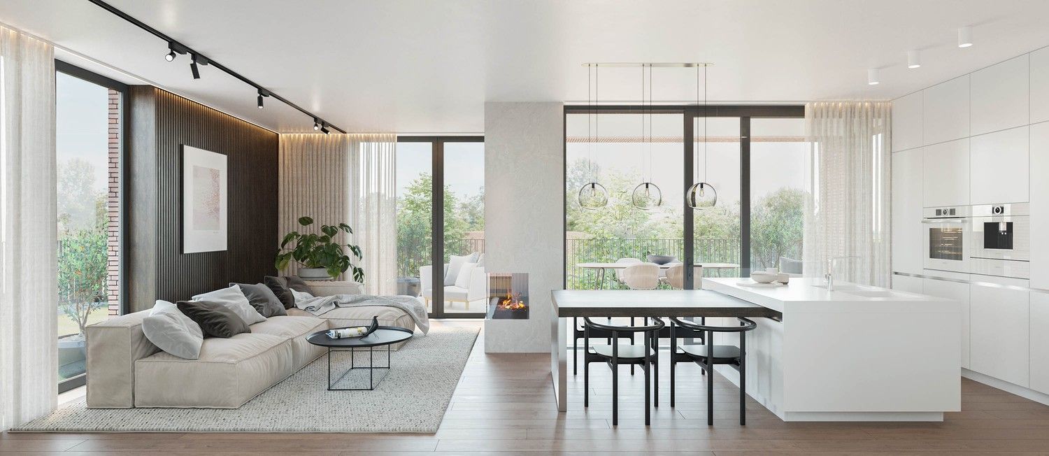 Residentie Groenwinning - 13 appartementen en 4  kwalitatieve en energiezuinige woningen op wandelafstand van het stadscentrum van Sint-Truiden foto 8