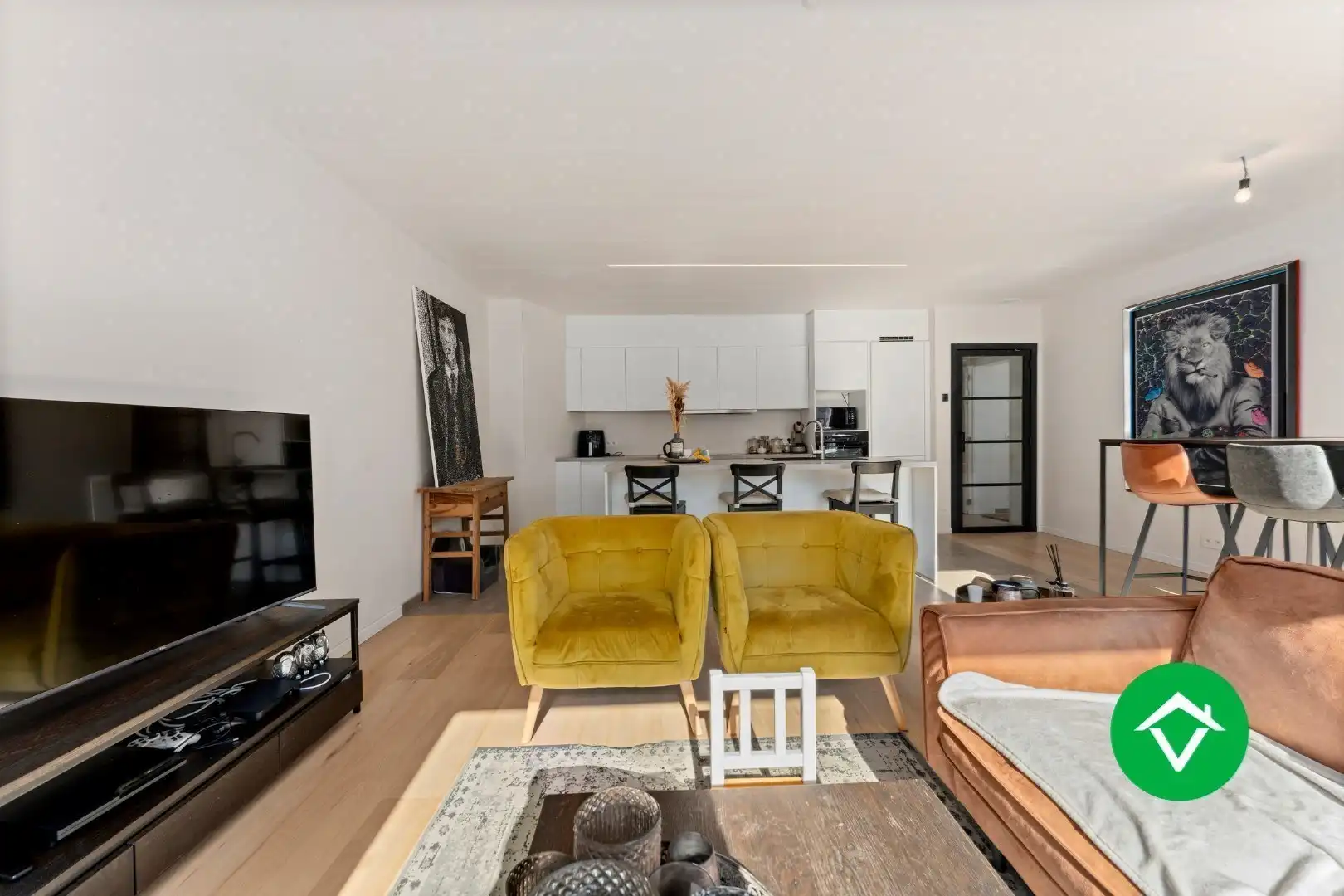 Appartement met autostandplaats te Leke foto 4