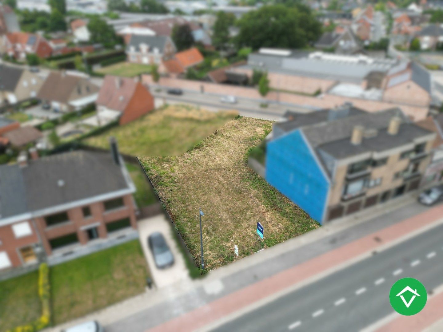 Bouwklare grond (591 m²) voor open of halfopen bebouwing te Izegem foto 5
